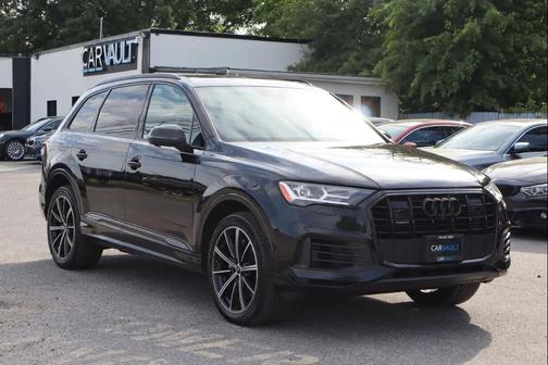 Orca Black Metallic 2021 Audi Q7 55 Premium Plus