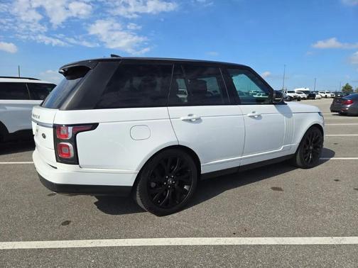 WHITE 2018 Land Rover Range Rover 3.0L Supercharged HSE