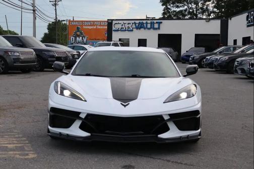 Arctic White 2021 Chevrolet Corvette Stingray w/3LT