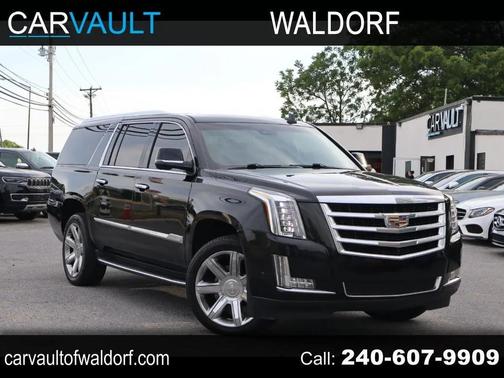BLACK 2019 Cadillac Escalade ESV Luxury