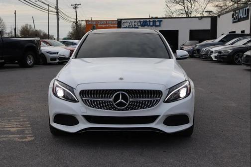 WHITE 2018 Mercedes-Benz C-Class C 300