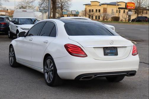 WHITE 2018 Mercedes-Benz C-Class C 300