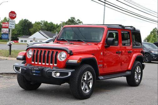 Firecracker Red Clearcoat 2018 Jeep Wrangler Unlimited Sahara