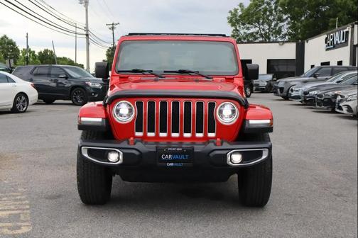 Firecracker Red Clearcoat 2018 Jeep Wrangler Unlimited Sahara