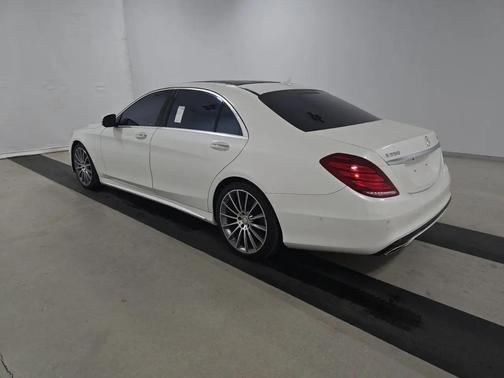 WHITE 2016 Mercedes-Benz S-Class 4MATIC