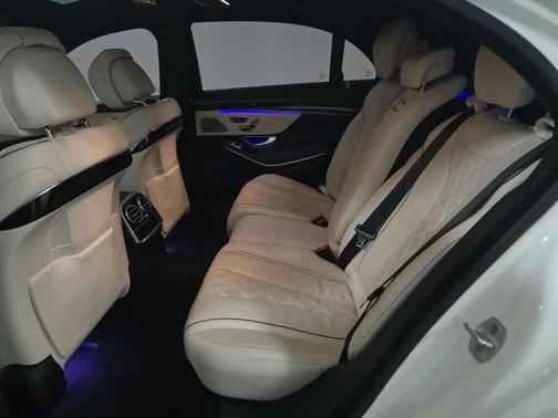 WHITE 2016 Mercedes-Benz S-Class 4MATIC