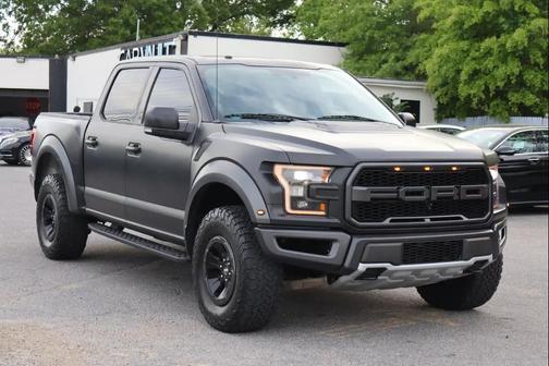 Shadow Black 2018 Ford F-150 Raptor
