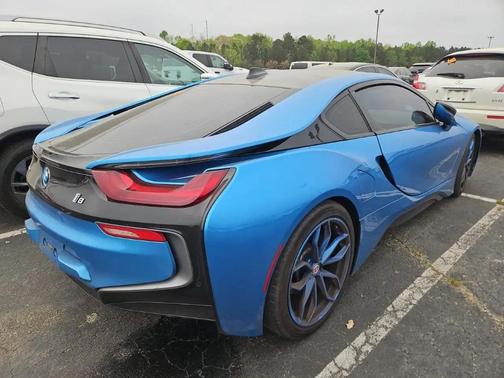 Protonic Blue Metallic w/Frozen Gray Accent 2016 BMW i8 2D Coupe