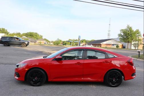 RED 2017 Honda Civic LX