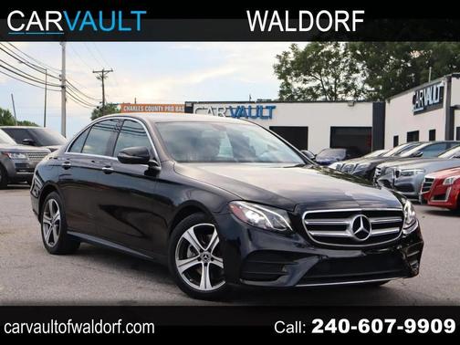 BLACK 2019 Mercedes-Benz E-Class 4MATIC
