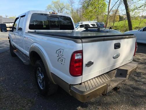 WHITE 2012 Ford F-250 King Ranch