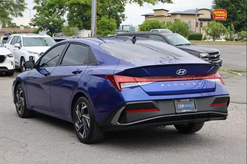 Intense Blue 2025 Hyundai ELANTRA Sport