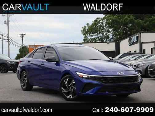 Intense Blue 2025 Hyundai ELANTRA Sport