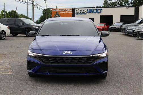 Intense Blue 2025 Hyundai ELANTRA Sport