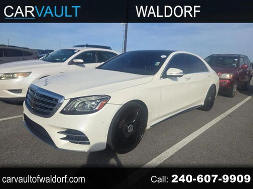 WHITE 2019 Mercedes-Benz S-Class S 560