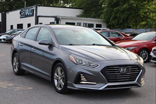 Machine Gray 2018 Hyundai SONATA SEL