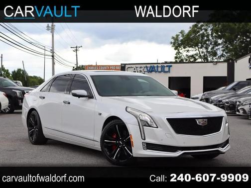 Crystal White Tricoat 2016 Cadillac CT6 3.0L Twin Turbo Platinum