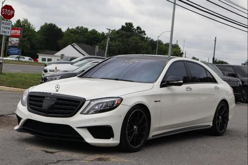 WHITE 2017 Mercedes-Benz AMG S 63 4MATIC