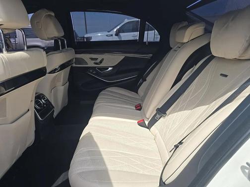 WHITE 2017 Mercedes-Benz AMG S 63 4MATIC
