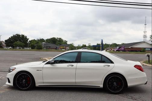 WHITE 2017 Mercedes-Benz AMG S 63 4MATIC
