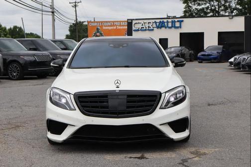 WHITE 2017 Mercedes-Benz AMG S 63 4MATIC