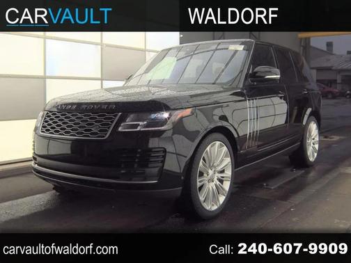 BLACK 2019 Land Rover Range Rover 3.0L V6 Supercharged HSE