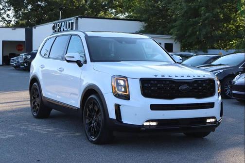 Glacial White Pearl 2021 Kia Telluride SX