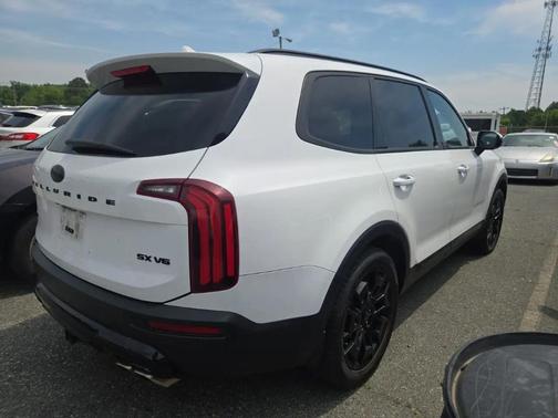 Glacial White Pearl 2021 Kia Telluride SX