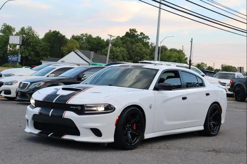 White Knuckle Clearcoat 2018 Dodge Charger SRT Hellcat