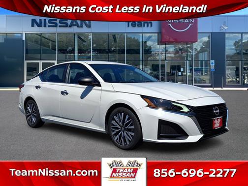 White 2024 Nissan Altima 2.5 SV
