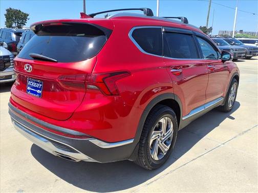 Calypso Red 2023 Hyundai SANTA FE SEL