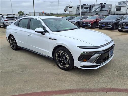 Serenity White Pearl 2026 Hyundai SONATA SEL Sport