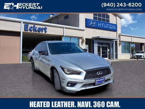 Silver 2018 INFINITI Q50 3.0t LUXE