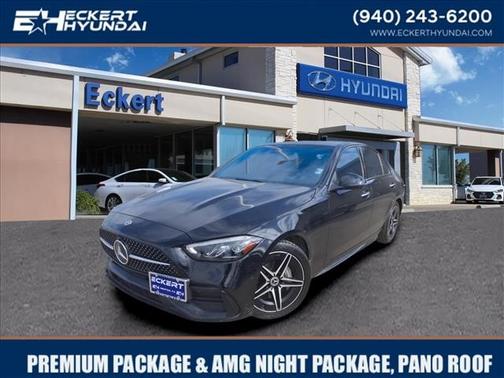 Black 2023 Mercedes-Benz C-Class C 300