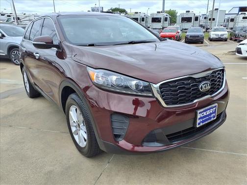 Burgundy 2020 Kia Sorento LX