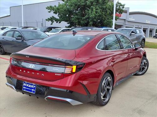 Red 2026 Hyundai SONATA SEL Sport