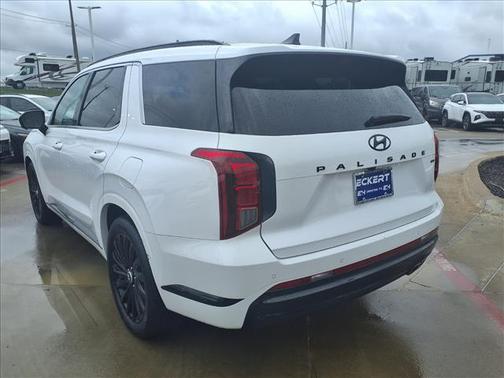 Hyper White 2024 Hyundai PALISADE Calligraphy Night Edition