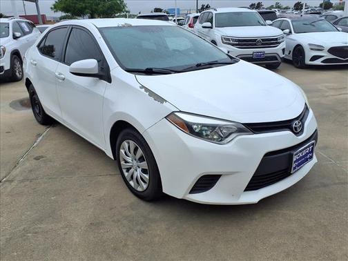 White 2014 Toyota Corolla S