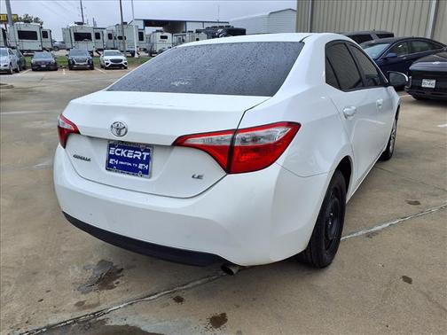 White 2014 Toyota Corolla S