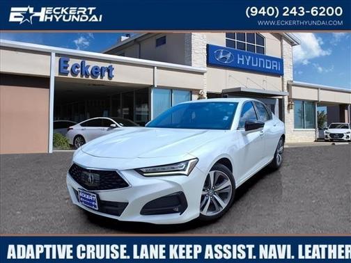 White 2021 Acura TLX Advance
