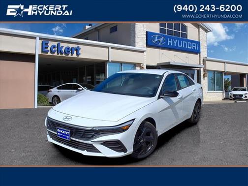 White 2026 Hyundai ELANTRA SEL Sport