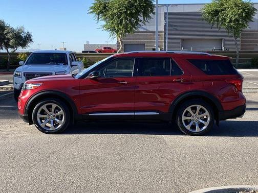 Rapid Red Metallic Tinted Clearcoat 2020 Ford Explorer Platinum