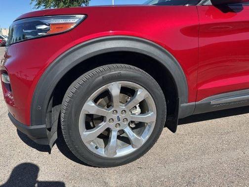 Rapid Red Metallic Tinted Clearcoat 2020 Ford Explorer Platinum