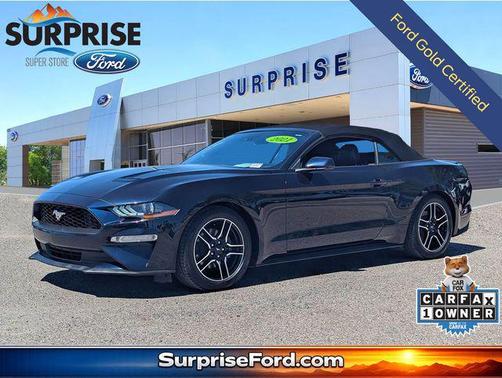 Antimatter Blue Metallic 2021 Ford Mustang EcoBoost Premium