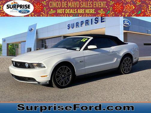 Performance White 2012 Ford Mustang GT Premium