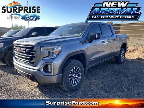 Satin Steel 2021 GMC Sierra 1500 AT4