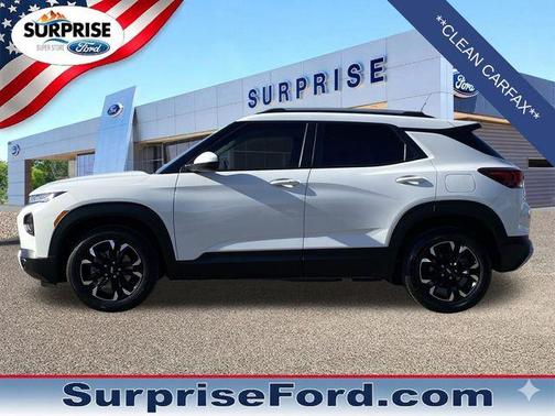 Summit White 2023 Chevrolet Trailblazer LT