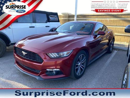 Ruby Red Metallic 2016 Ford Mustang EcoBoost