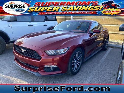 Ruby Red Metallic 2016 Ford Mustang EcoBoost