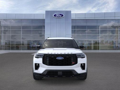 Star White Metallic Tri-Coat 2026 Ford Explorer ST